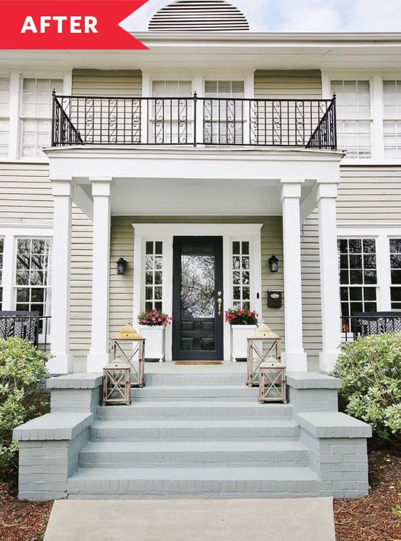 15 Best Curb Appeal Makeovers Before & After Photos of Home Exterior